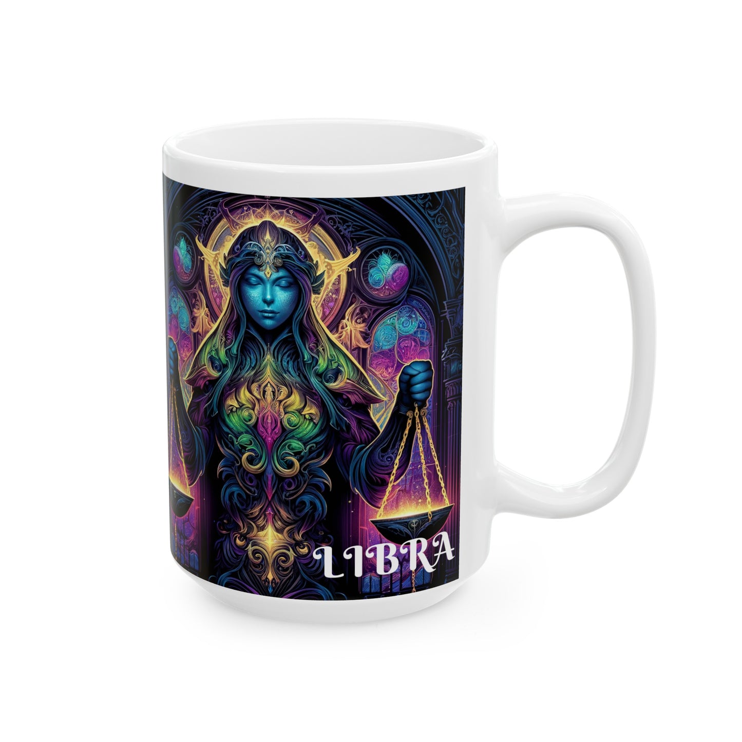 LIBRA Ceramic Mug, (11oz, 15oz)