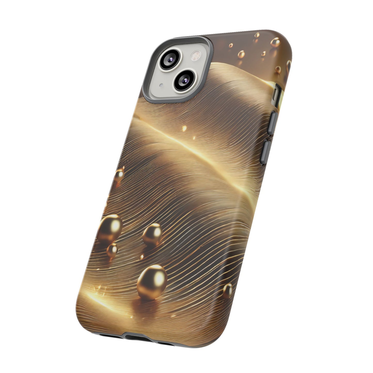 iPhone 16 ...Gold Tough Cases