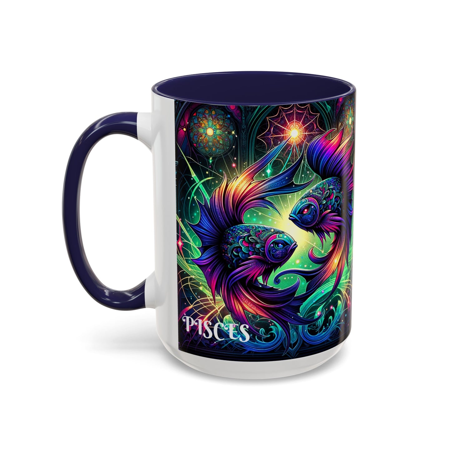 PISCES Accent Coffee Mug (11, 15oz)