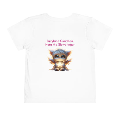 Toddler Short Sleeve Tee Nora the Glowbringer