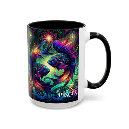 PISCES Accent Coffee Mug (11, 15oz)