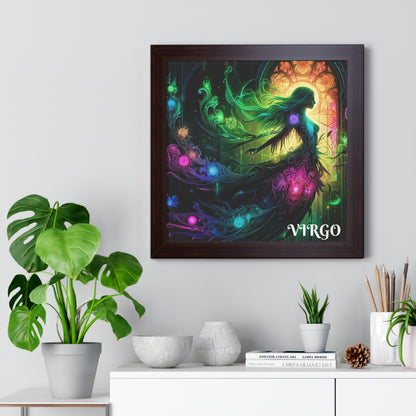 VIRGO Framed Vertical Poster