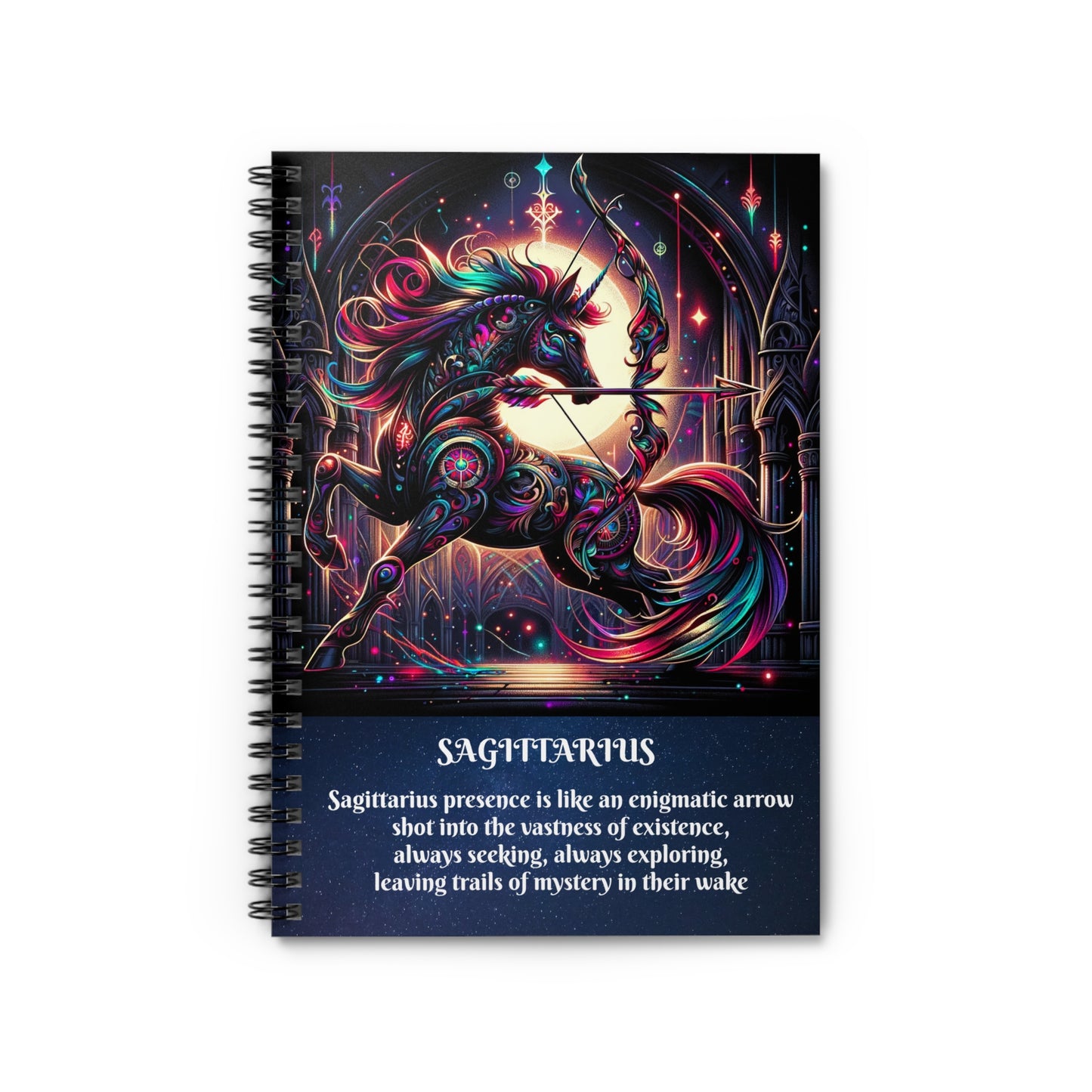 SAGITTARIUS Spiral Notebook - Ruled Line