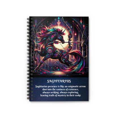 SAGITTARIUS Spiral Notebook - Ruled Line