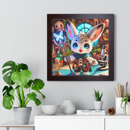 Framed Vertical Poster Mason the Creator Fairyland Guardian