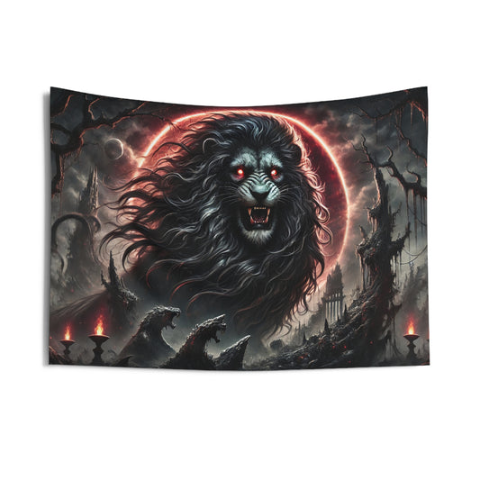 Happy Halloween Indoor Wall Tapestries - LEO