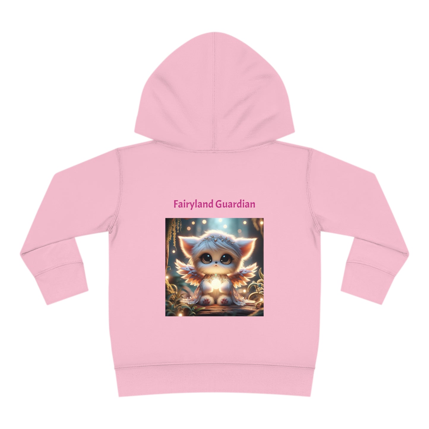 Toddler Pullover Fleece Hoodie Nora the Glowbringer