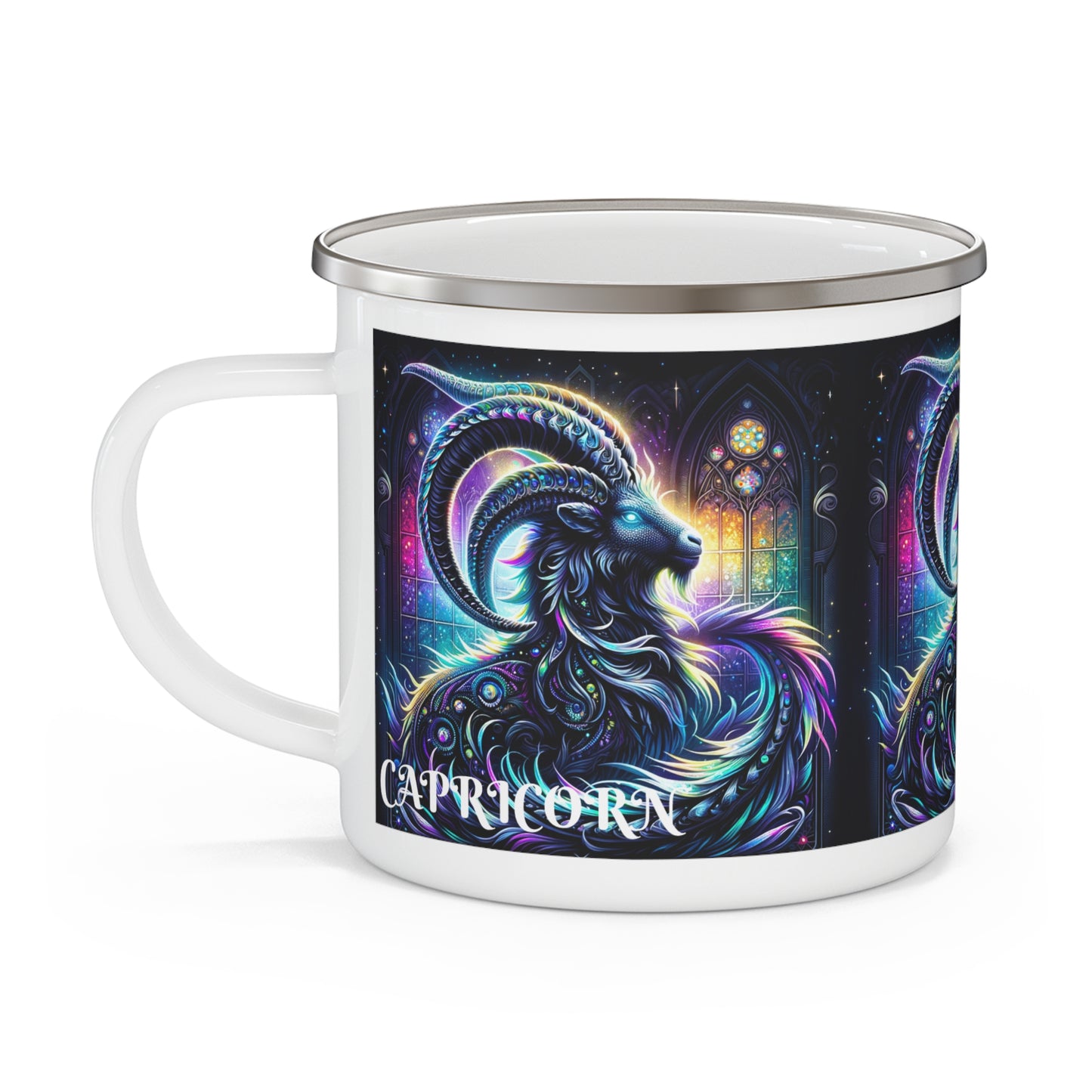 CAPRICORN Enamel Camping Mug