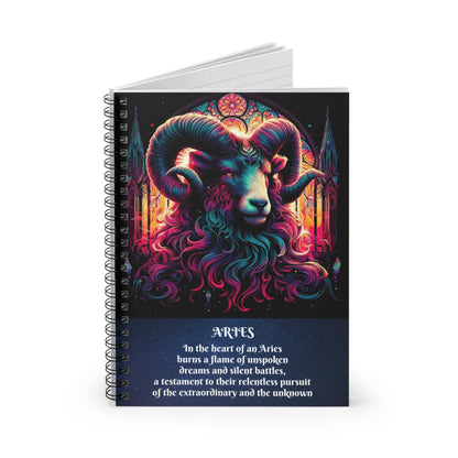 ARIES Spiral Notebook - Ruled Line