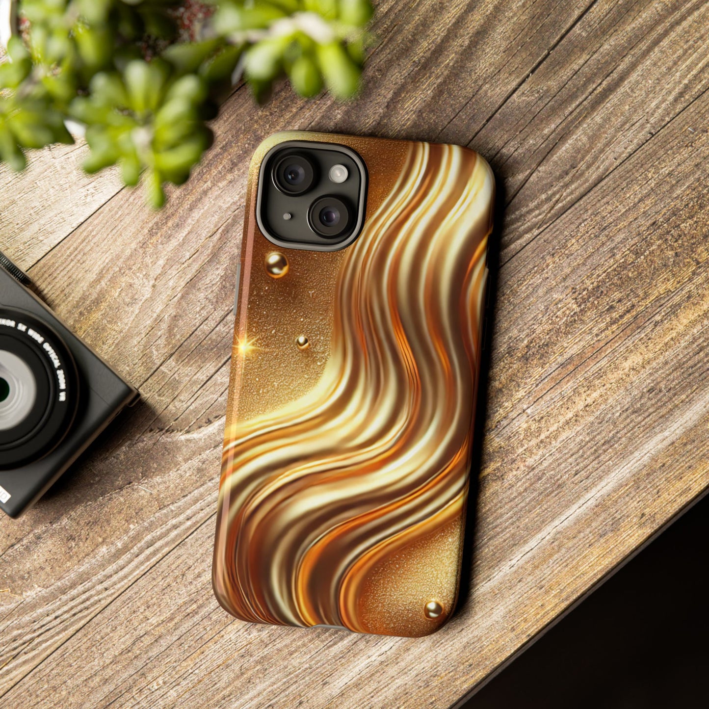 iPhone 16 ...Golden Tough Cases