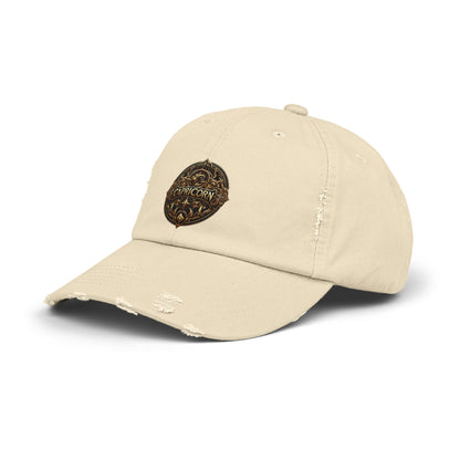 CAPRICORN Unisex Distressed Cap