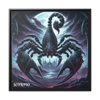 SCORPIO Matte Canvas, Black Frame