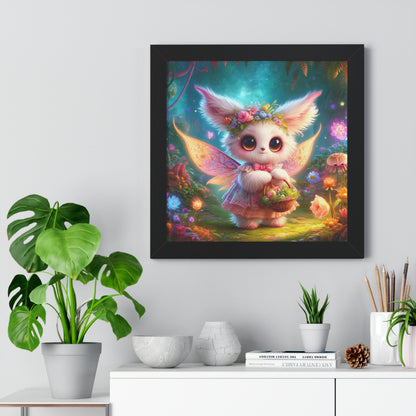 Framed Vertical Poster Blossom the Botanist Fairyland Guardian