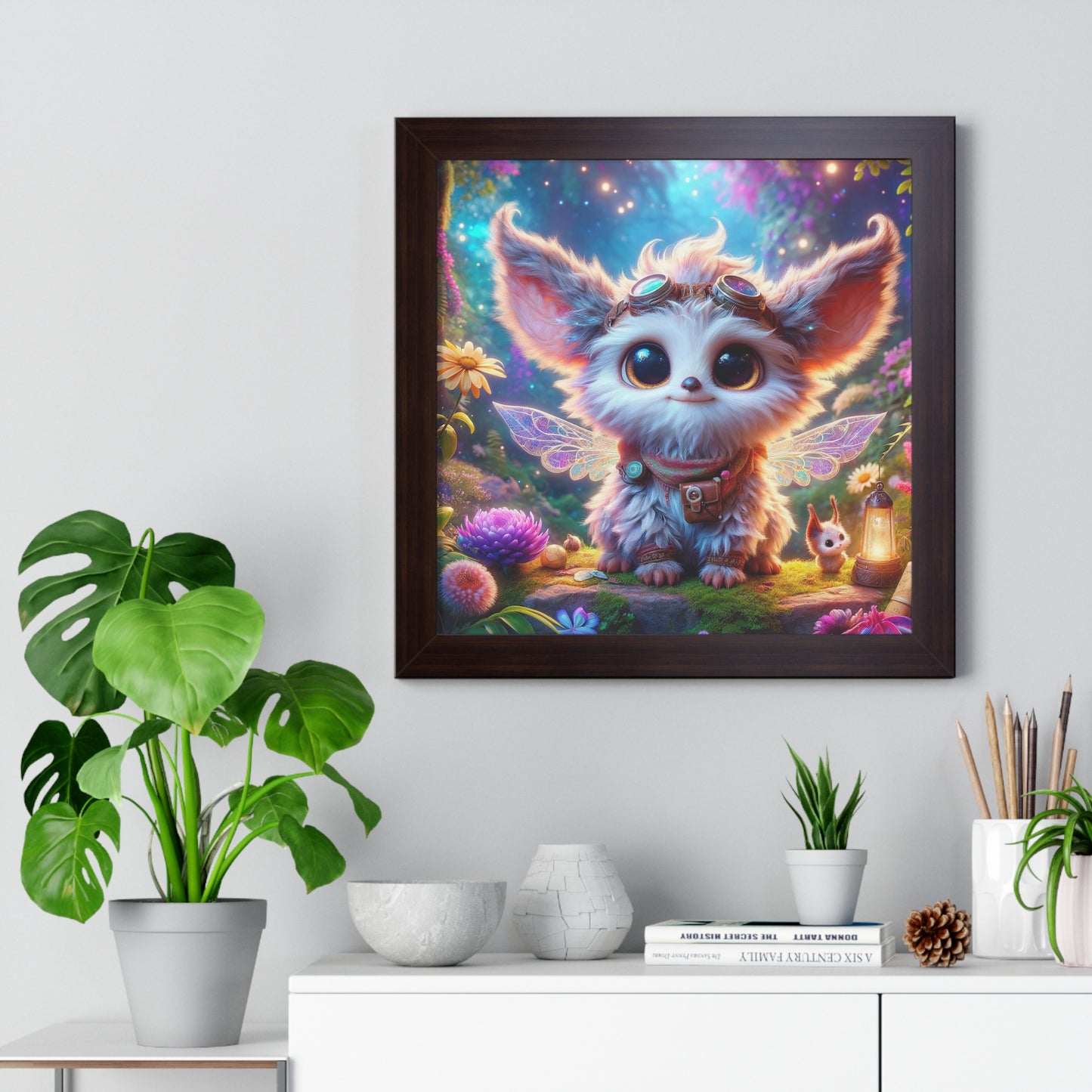 Framed Vertical Poster Pip the Pathfinder Fairyland Guardian