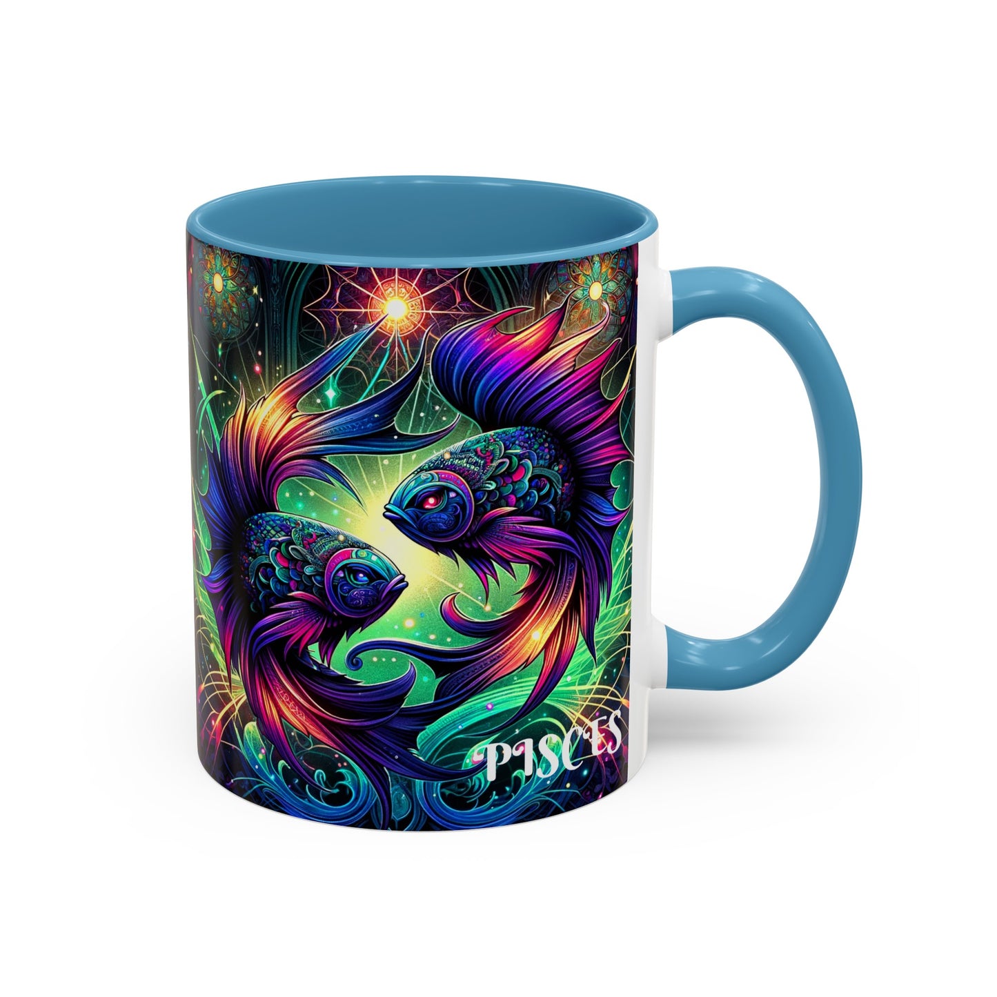 PISCES Accent Coffee Mug (11, 15oz)