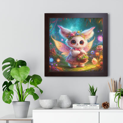 Framed Vertical Poster Blossom the Botanist Fairyland Guardian