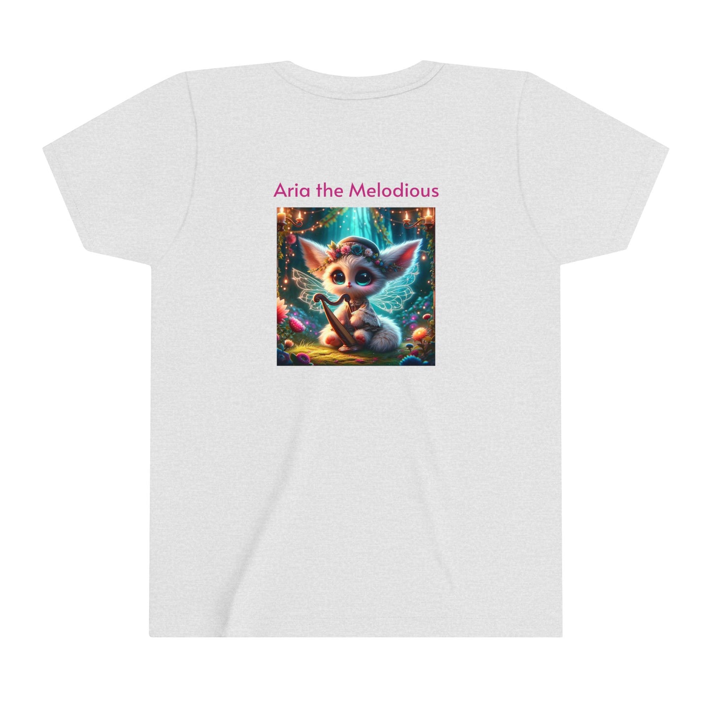 Youth Short Sleeve Tee Aria the Melodious, Soft and Magical