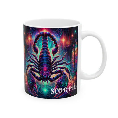 SCORPIO Ceramic Mug, (11oz, 15oz)