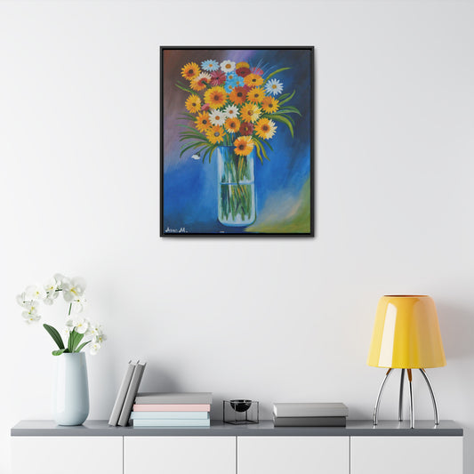 Spring Bouquet Gallery Canvas Wraps, Vertical Frame