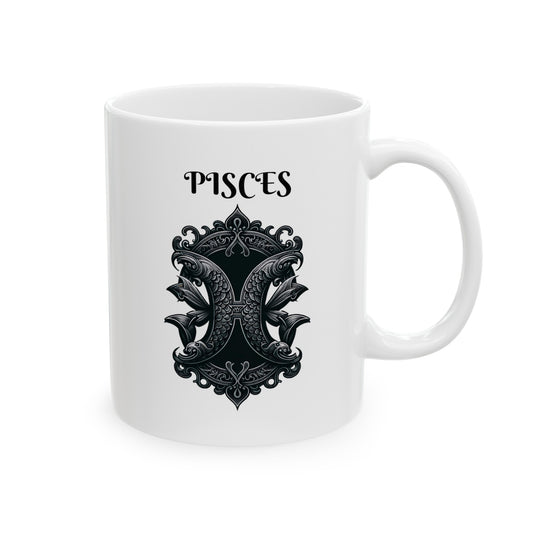 Pisces Ceramic Mug, (11oz, 15oz)