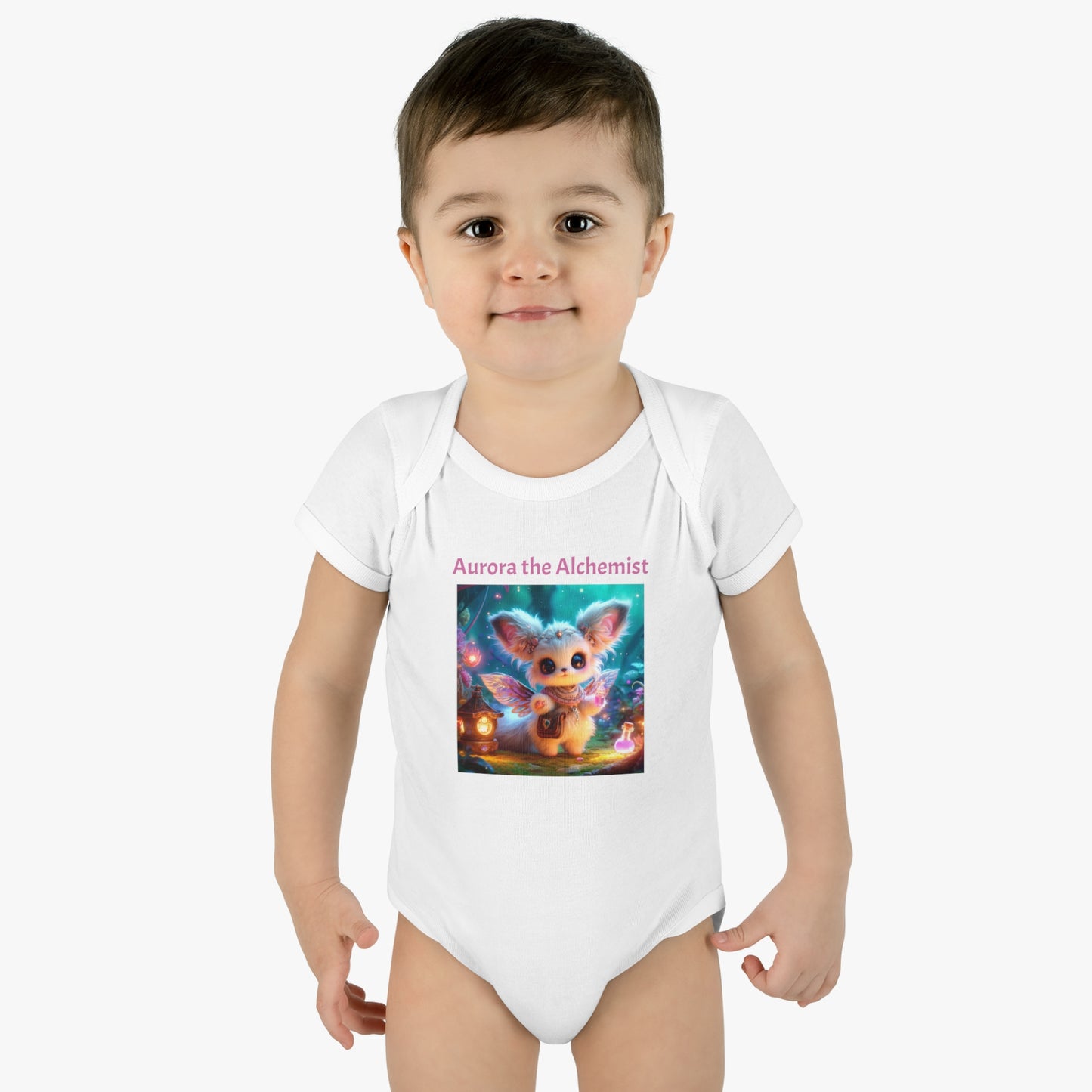 Infant Baby Rib Bodysuit Aurora the Alchemist