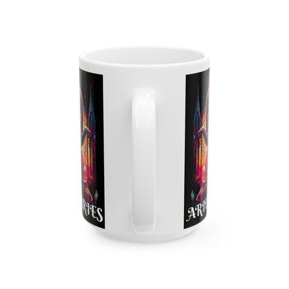 ARIES Ceramic Mug, (11oz, 15oz)