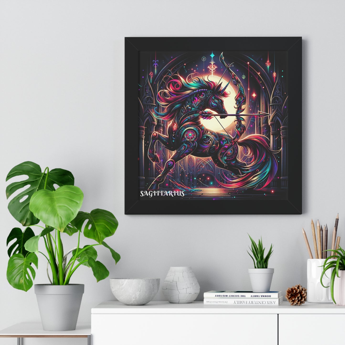 SAGITTARIUS Framed Vertical Poster