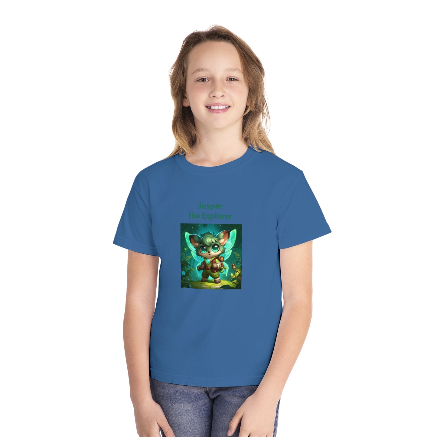 Youth Midweight Tee Jasper the Explorer