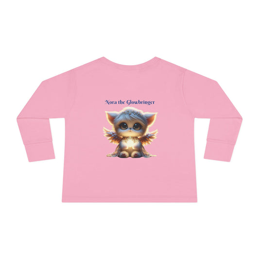 Soft Toddler Long Sleeve Tee 2T-6T Fairyland Guardian Nora the Glowbringer