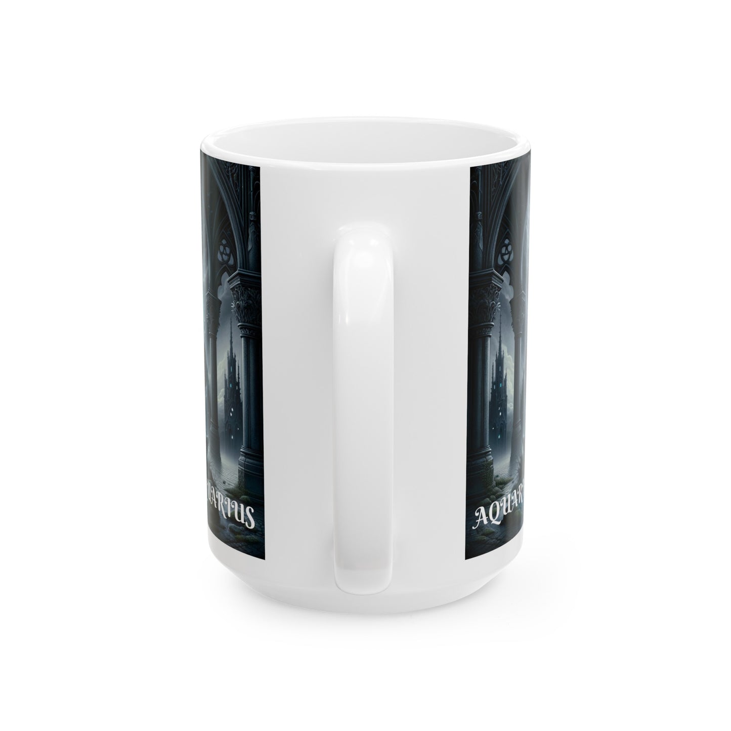 AQUARIUS GOTHIC Ceramic Mug, (11oz, 15oz)