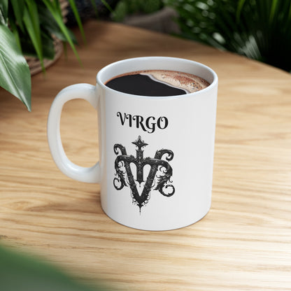 Virgo Ceramic Mug, (11oz, 15oz)