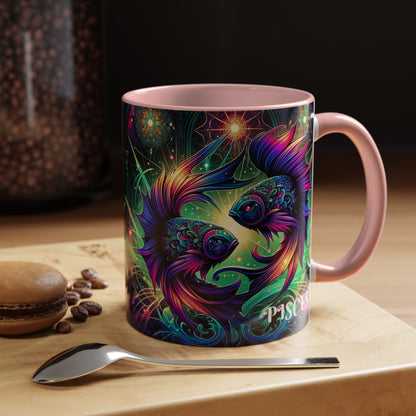 PISCES Accent Coffee Mug (11, 15oz)