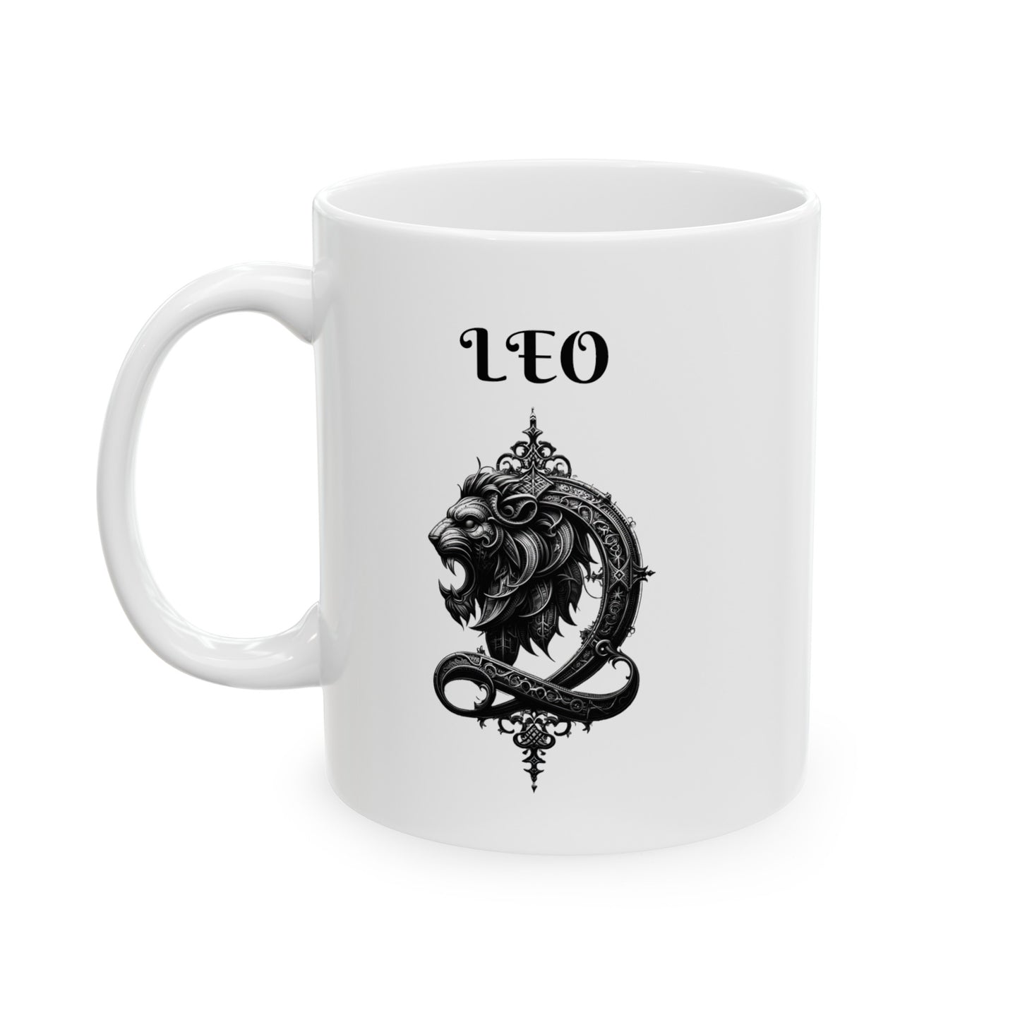 Leo Ceramic Mug, (11oz, 15oz)