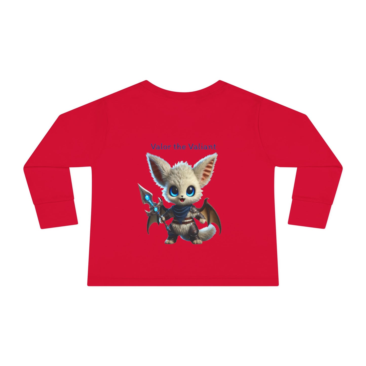 Toddler Long Sleeve Tee 2T-6T Fairyland Guardian Valor the Valiant