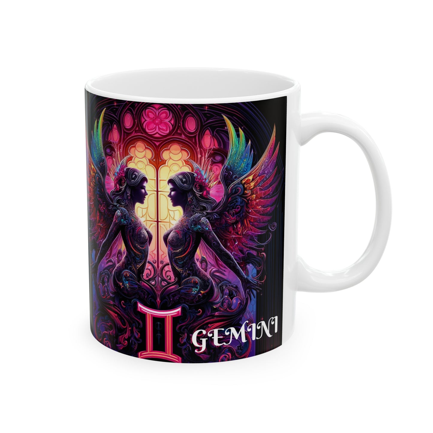 GEMINI Ceramic Mug, (11oz, 15oz)