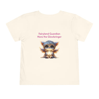 Toddler Short Sleeve Tee Nora the Glowbringer