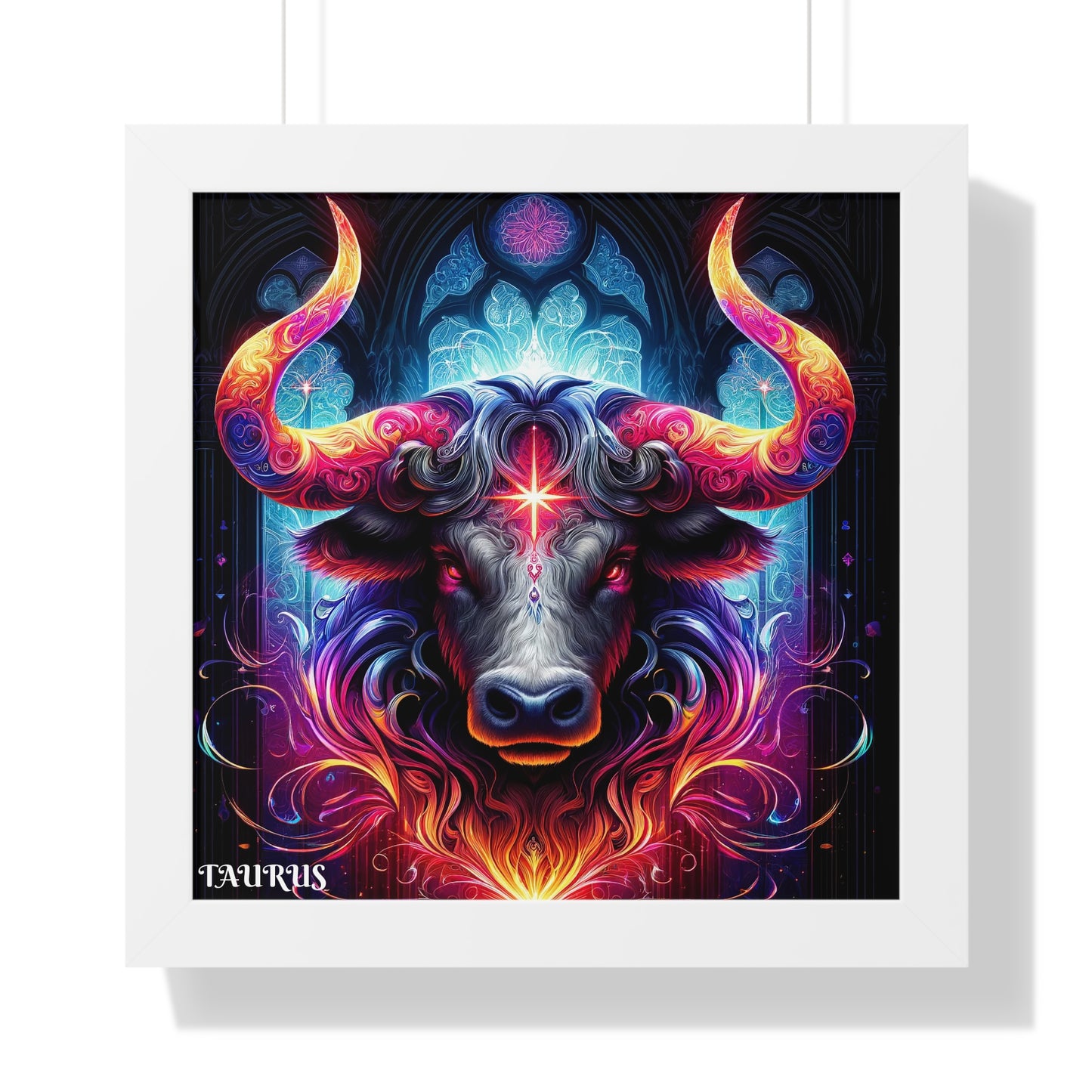 TAURUS Framed Vertical Poster