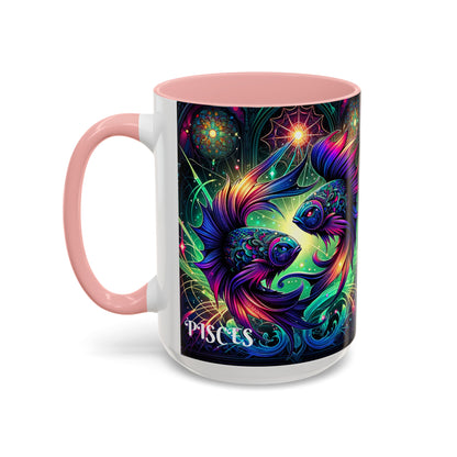 PISCES Accent Coffee Mug (11, 15oz)