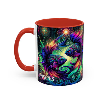 PISCES Accent Coffee Mug (11, 15oz)