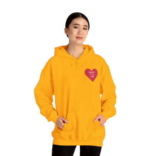 Unisex Heavy Blend™ Hooded Sweatshirt ENJOY YOUR LIVE