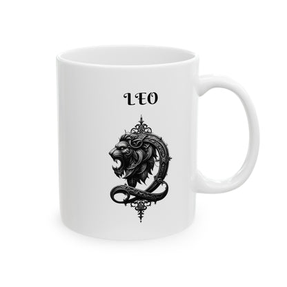 Leo Ceramic Mug, (11oz, 15oz)