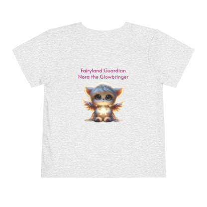 Toddler Short Sleeve Tee Nora the Glowbringer