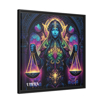 LIBRA Matte Canvas, Black Frame