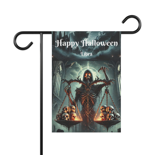 Happy Halloween Garden & House Banner - Libra