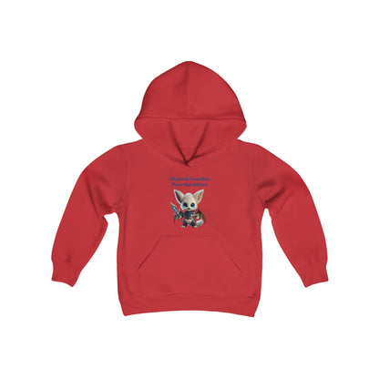 Youth Heavy Blend Hooded Sweatshirt Valor the Valiant