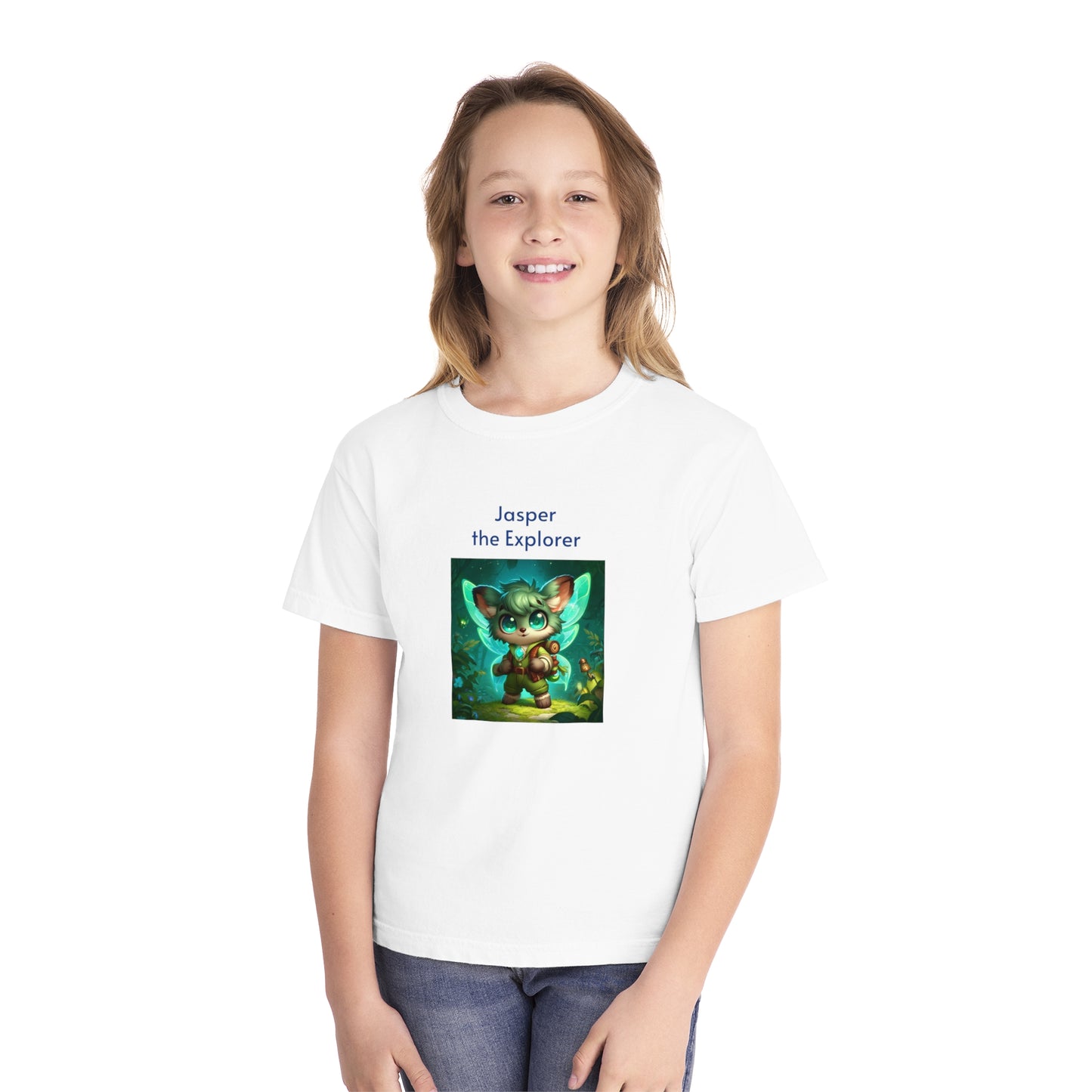 Youth Midweight Tee Jasper the Explorer