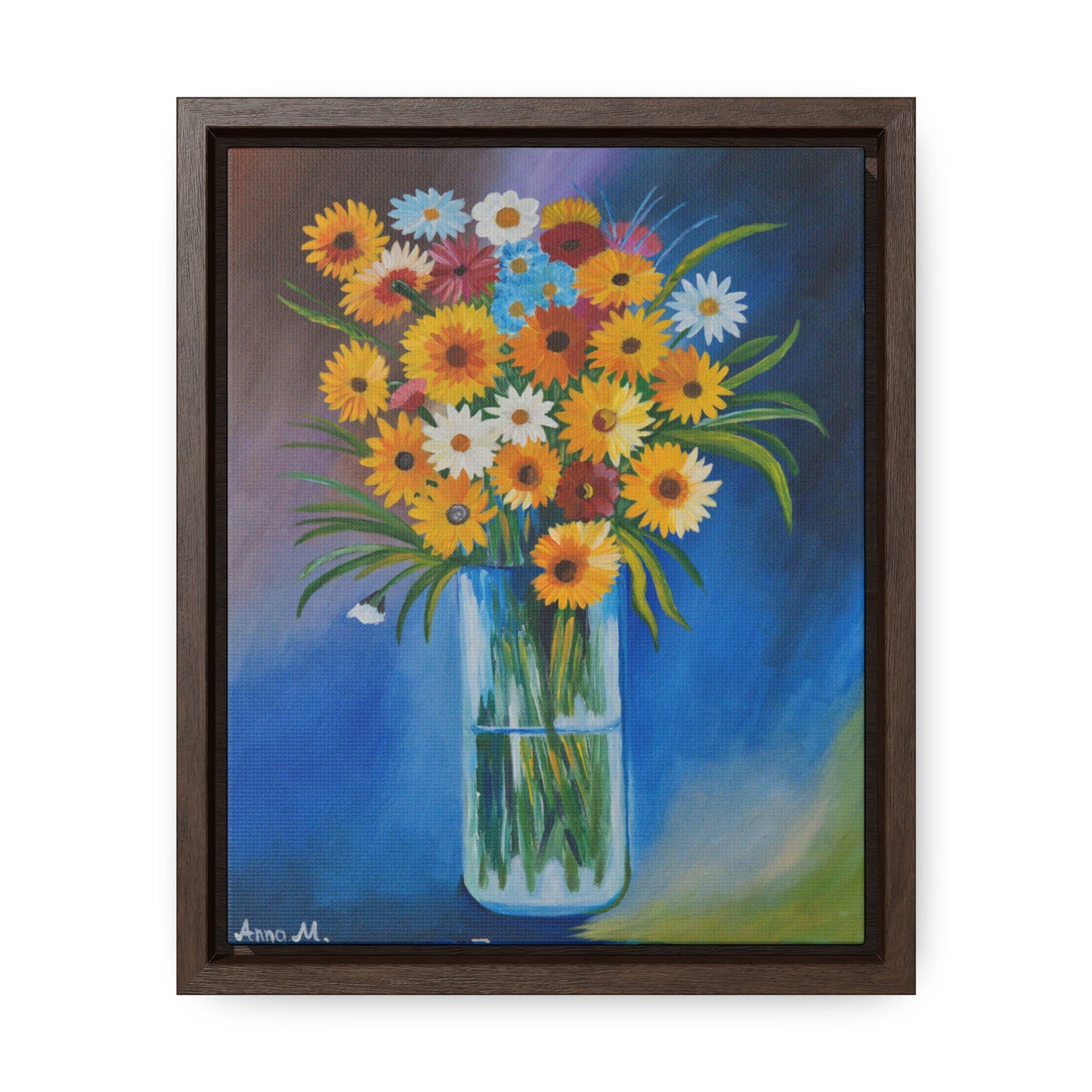 Spring Bouquet Gallery Canvas Wraps, Vertical Frame