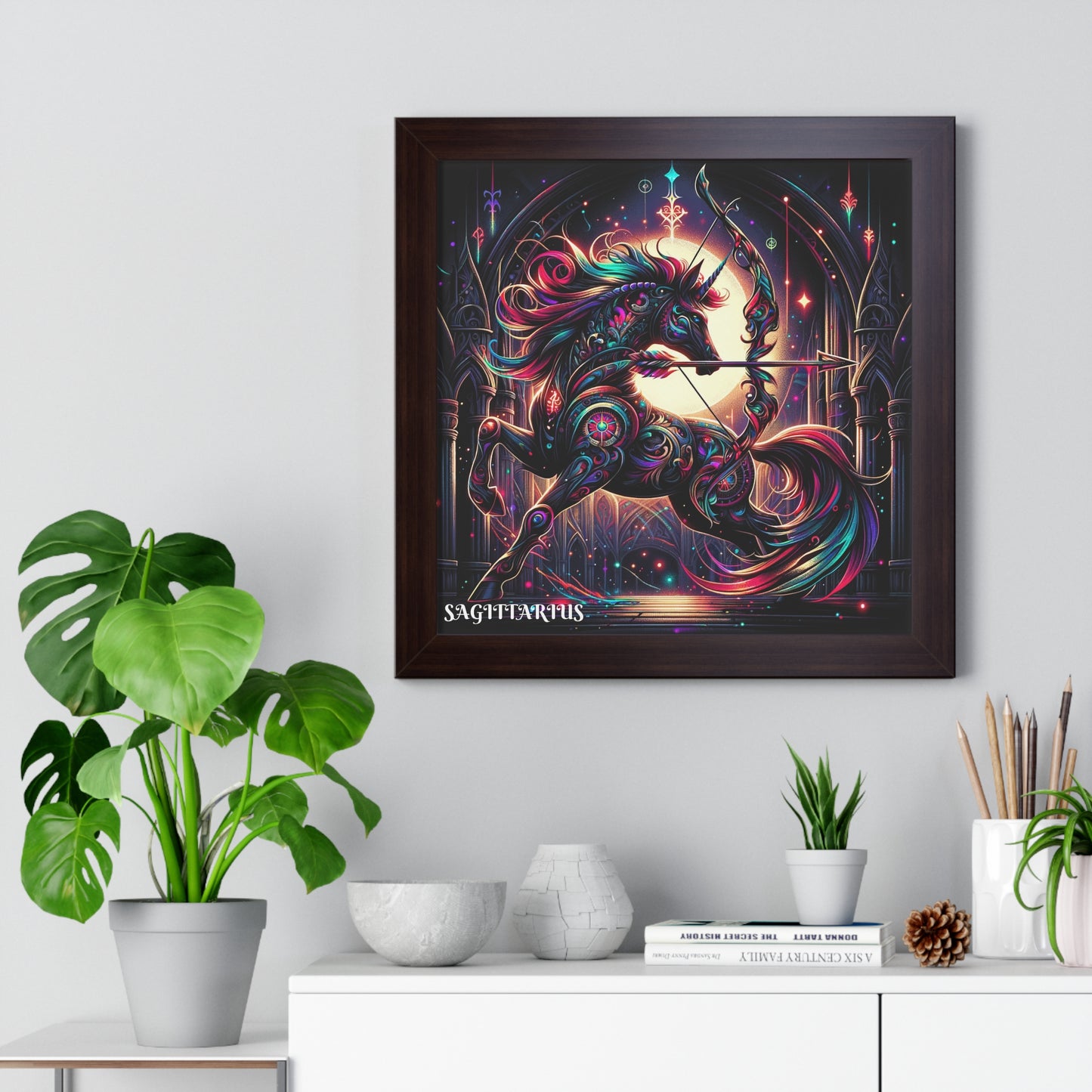 SAGITTARIUS Framed Vertical Poster