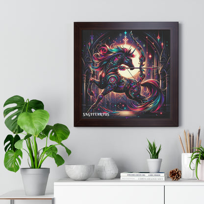 SAGITTARIUS Framed Vertical Poster