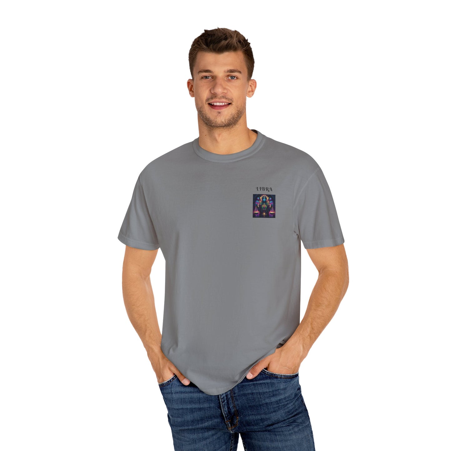 LIBRA Unisex Garment-Dyed T-shirt